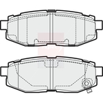 Apec Blue Brake Pads (PD4278) Rear
