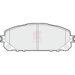 Apec Blue Brake Pads (PD4281) Fits: Jeep Front