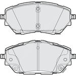 Apec Blue Brake Pads - Front  (PD4283) Fits Toyota