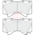 Apec Blue Brake Pads (PD4292) Front