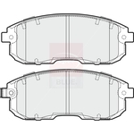 Apec Blue Brake Pads (PD4293) Front