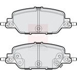 Apec Blue Brake Pads (PD4304) Fits: Honda Rear