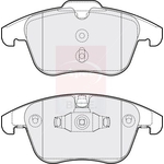 Apec Blue Brake Pads (PD4306) Fits: MG Front