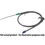 Apec Red Brake Cable (CAB1819)