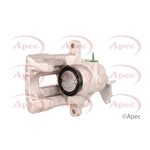 Apec Red Brake Caliper For Solid Brake Discs (LCA232N) Fits: Alfa Romeo