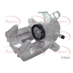 Apec Red Brake Caliper For Solid Brake Discs (LCA305N) Fits: VW