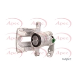 Apec Red Brake Caliper For Solid Brake Discs (LCA472N) Fits: Audi