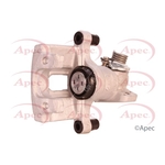 Apec Red Brake Caliper For Solid Brake Discs (RCA199N) Fits: Nissan