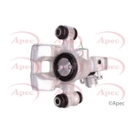 Apec Red Brake Caliper For Solid Brake Discs (RCA313N) Fits: Kia