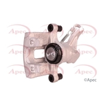 Apec Red Brake Caliper For Solid Brake Discs (RCA385N)