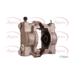 Apec Red Brake Caliper For Solid Brake Discs (UCA230N) Fits: Citroën