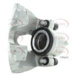 Apec Red Brake Caliper For Vented Brake Discs (RCA229N)