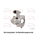 Apec Red Brake Caliper Front Right (RCA1121)
