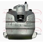 Apec Red Brake Caliper (LCA1031) Fits: Vauxhall Front Left