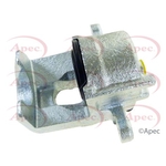 Apec Red Brake Caliper (LCA1362) Fits: Mitsubishi Front Left