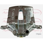 Apec Red Brake Caliper Front Left (LCA1412)
