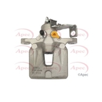 Apec Red Brake Caliper (LCA1554N) Fits: Hyundai Rear Left