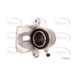 Apec Red Brake Caliper Front Left (LCA182)