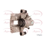 Apec Red Brake Caliper (LCA194) Fits: Mini Rear Left