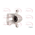 Apec Red Brake Caliper (LCA248) Fits: Nissan Rear Left