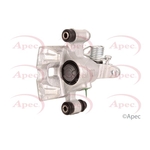 Apec Red Brake Caliper Rear Left (LCA250)
