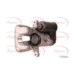 Apec Red Brake Caliper (LCA271) Fits: VW Rear Left