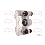 Apec Red Brake Caliper (LCA348) Fits: Toyota Rear Left