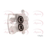 Apec Red Brake Caliper Front Left (LCA357)
