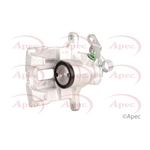 Apec Red Brake Caliper Rear Left (LCA372)