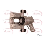 Apec Red Brake Caliper (LCA385) Fits: Vauxhall Rear Left