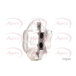 Apec Red Brake Caliper Front Left (LCA394)
