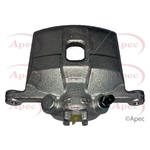 Apec Red Brake Caliper Front Left (LCA397N)