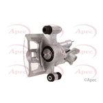 Apec Red Brake Caliper Rear Left (LCA398)