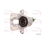 Apec Red Brake Caliper Rear Left (LCA519)