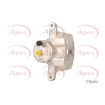 Apec Red Brake Caliper (LCA522) Fits: Toyota Front Left