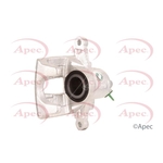 Apec Red Brake Caliper (LCA543) Fits: Mercedes Rear Left
