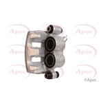Apec Red Brake Caliper Front Left (LCA593)