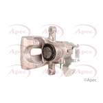 Apec Red Brake Caliper Rear Left (LCA647)