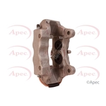 Apec Red Brake Caliper (LCA668) Fits: VW Rear Left