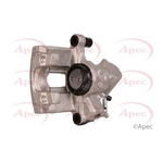 Apec Red Brake Caliper Rear Left (LCA682)
