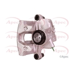 Apec Red Brake Caliper Rear Left (LCA691)