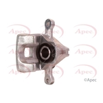 Apec Red Brake Caliper Rear Left (LCA692)