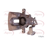 Apec Red Brake Caliper (LCA696) Fits: Peugeot Rear Left