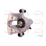 Apec Red Brake Caliper Rear Left (LCA697)