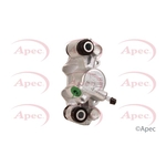 Apec Red Brake Caliper Rear Left (LCA699)