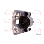 Apec Red Brake Caliper Front Left (LCA835)