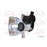 Apec Red Brake Caliper (LCA847) Fits: Audi Rear Left