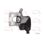 Apec Red Brake Caliper Rear Left (LCA869)