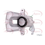 Apec Red Brake Caliper (RCA105) Rear Right