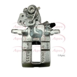 Apec Red Brake Caliper Rear Right (RCA1188)